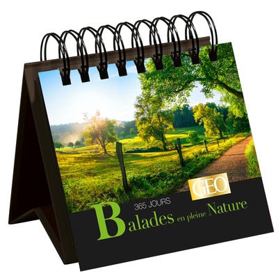 CHEVALET GEO 365 JOURS DE BALADES EN PLEINE NATURE