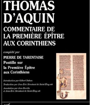 COMMENTAIRE DE LA PREMIERE EPITRE AUX CORINTHIENS