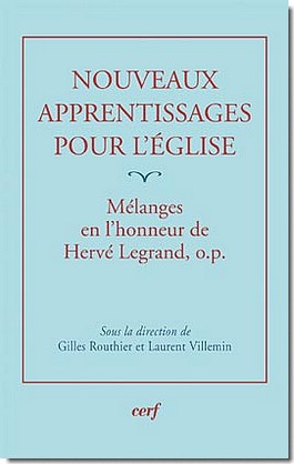NOUVEAUX APPRENTISSAGES POUR L'EGLISE