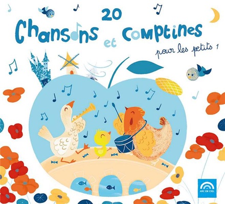 20 CHANSONS ET COMPTINES POUR LES PETITS, VOL.1 - AUDIO