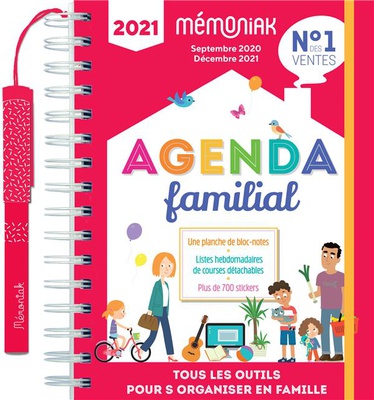 AGENDA FAMILIAL MEMONIAK 2020-2021