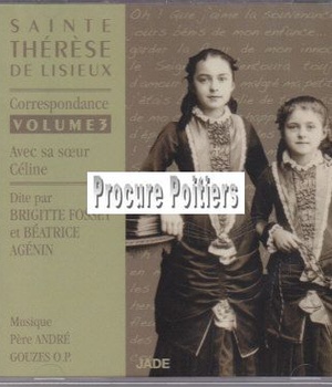 SAINTE THERESE DE LISIEUX - CORRESPONDANCE - VOLUME 3 - CD