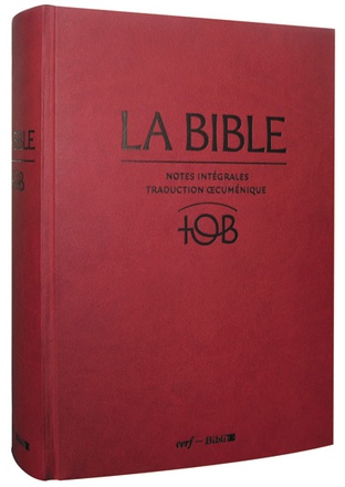 BIBLE TOB EDITION INTEGRALE ROUGE SOUS ETUI NOUVELLE TRADUCTION