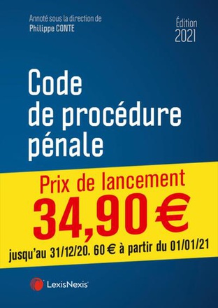 CODE DE PROCEDURE PENALE 2021