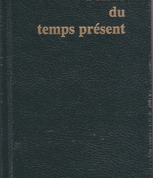 PRIERE DU TEMPS PRESENT - PETIT FORMAT VERT RELIE
