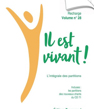 RECHARGE DE PARTITIONS N 28 - IL EST VIVANT ! 2023