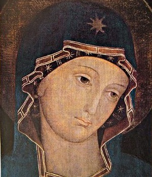 ICONE VIERGE DE LA CONSOLATION 6.5 X 9 CM