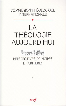 LA THEOLOGIE AUJOURD'HUI