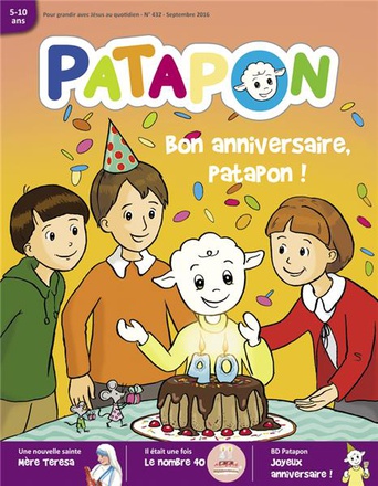 PATAPON SEPTEMBRE 2016 N 432 - BON ANNIVERSAIRE PATAPON !