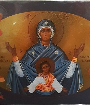 ICONE 20 X14 MARIE MERE DE L'EMMANUEL