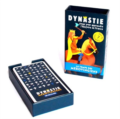 JEU DE 7 FAMILLES DYNASTIE - LE TEMPS DES MEROVINGIENS