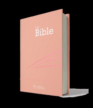 BIBLE SEGOND 21 COMPACTE - COUVERTURE RIGIDE SKIVERTEX ROSE GUIMAUVE