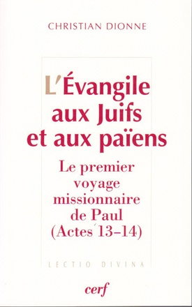L'EVANGILE AUX JUIFS ET AUX PAIENS