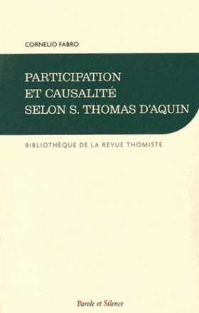 PARTICIPATION ET CAUSALITE SELON SAINT THOMASD AQUIN