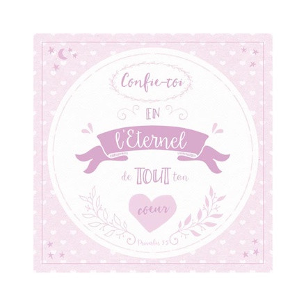 TABLEAU : CONFIE-TOI - PROVERBE 3.5