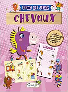 PETIT BLOC DE JEUX CHEVAUX