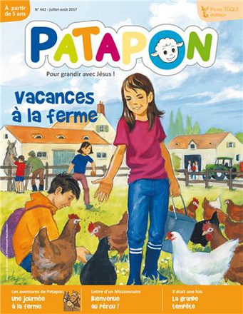 PATAPON JUILLET-AOUT 2018 N 453 - VACANCES A LA FERME