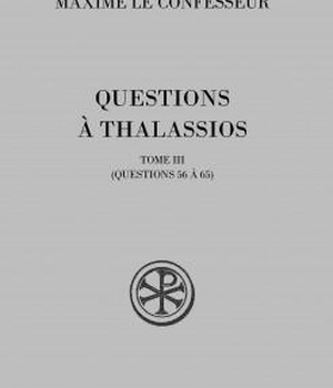SC 569 QUESTIONS A THALASSIOS - TOME 3 (QUESTIONS 56 A 65)