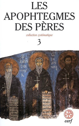 SC 498 LES APOPHTEGMES DES PERES, III