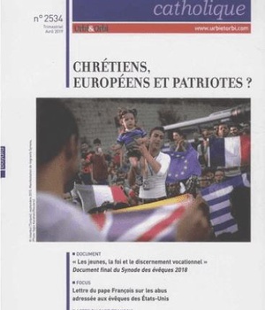 DOCUMENTATION CATHOLIQUE REVUE - AVRIL 2019 N 2534