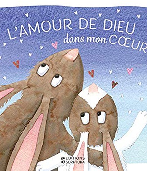 L'AMOUR DE DIEU DANS MON COEUR - LIVRE MATELASSE
