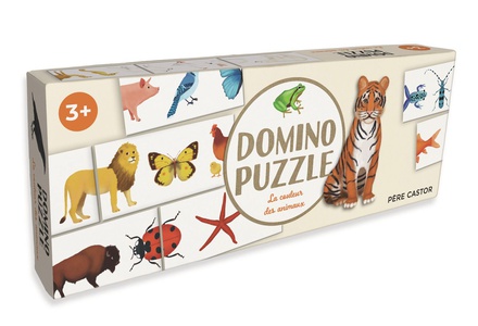 DOMINO PUZZLE - LA COULEUR DES ANIMAUX