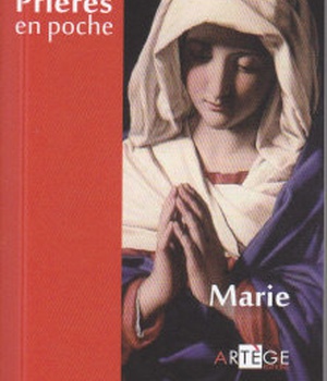 PRIERES EN POCHE - MARIE