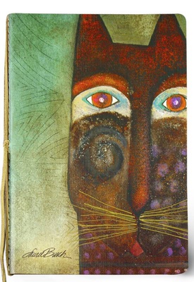 CAHIER SOUPLE - MOYEN FORMAT - LB CHATS ETHNIQUES140X205MM