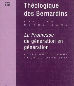 LA PROMESSE DE GENERATION EN GENERATION