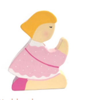 SOCLE FILLETTE BLONDE 6CM X 7CM