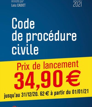CODE DE PROCEDURE CIVILE 2021