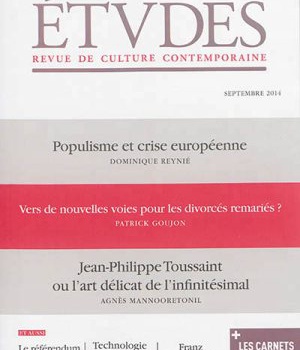 ETUDES SEPTEMBRE 2014