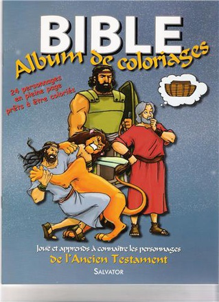 BIBLE - ALBUM DE COLORIAGE ANCIEN TESTAMENT