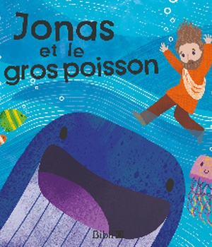 JONAS ET LE GROS POISSON - LIVRE DE BAIN