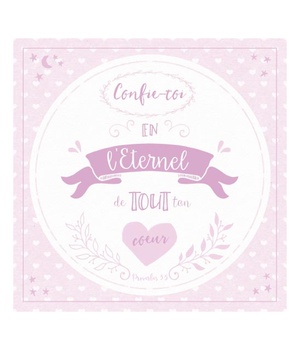 TABLEAU : CONFIE-TOI - PROVERBE 3.5