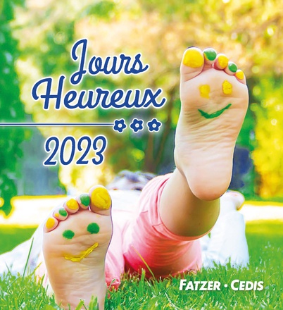 CALENDRIER JOURS HEUREUX CALENDRIER 2023