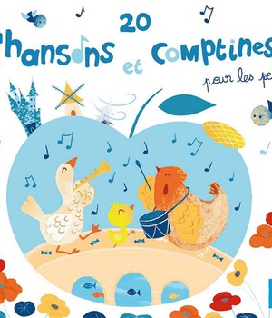 20 CHANSONS ET COMPTINES POUR LES PETITS, VOL.1 - AUDIO