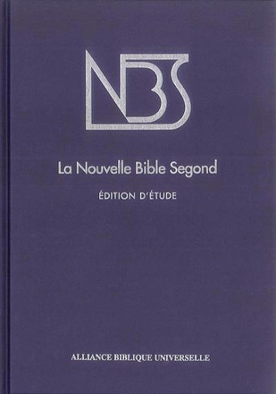 BIBLE SEGOND NOUVELLE EDITION RIGIDE BLEU