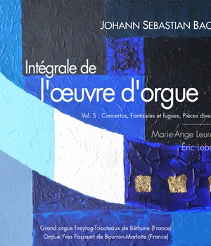 JS BACH VOL 5 INTEGRALE DE L OEUVRE D'ORGUE CD