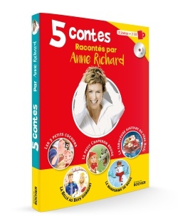 COFFRET DE 5 CONTES AVEC CD - LES TROIS PETITS COCHONS %3B LA BELLE AU BOIS DORMANT %3B LE PETIT CHAPERO