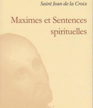MAXIMES ET SENTENCES SPIRITUELLES