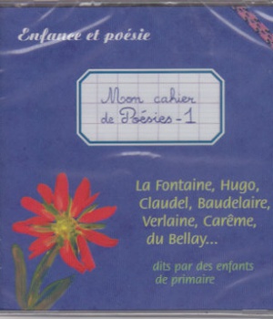 MON CAHIER DE POESIE CD NDSP