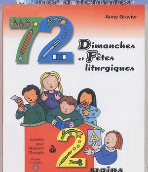 72 DIMANCHES ET FETES A 2 MAINS ANNEE A CAHIER+LIVRE