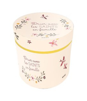 BOITE PRIER AVEC LES SAINTS EN FAMILLE