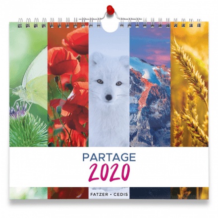 CALENDRIER 2020 PARTAGE AVEC VERSETS BIBLIQUES NDSP