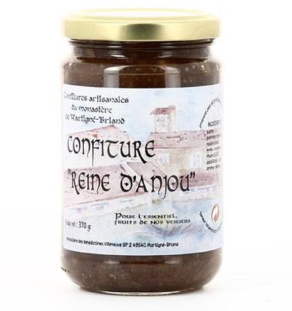 CONFITURE REINE D ANJOU , POT DE 370 G