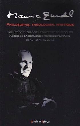 MAURICE ZUNDEL PHILOSOPHE THEOLOGIEN MYSTIQUE