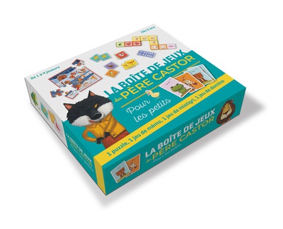 LA BOITE DE JEUX DU PERE CASTOR POUR LES PETITS