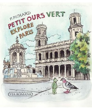 PETIT OURS VERT EXPLORE PARIS