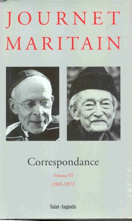 CORRESPONDANCES VOLUME VI